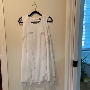 BCBG MAXAZIRA White chiffon dress